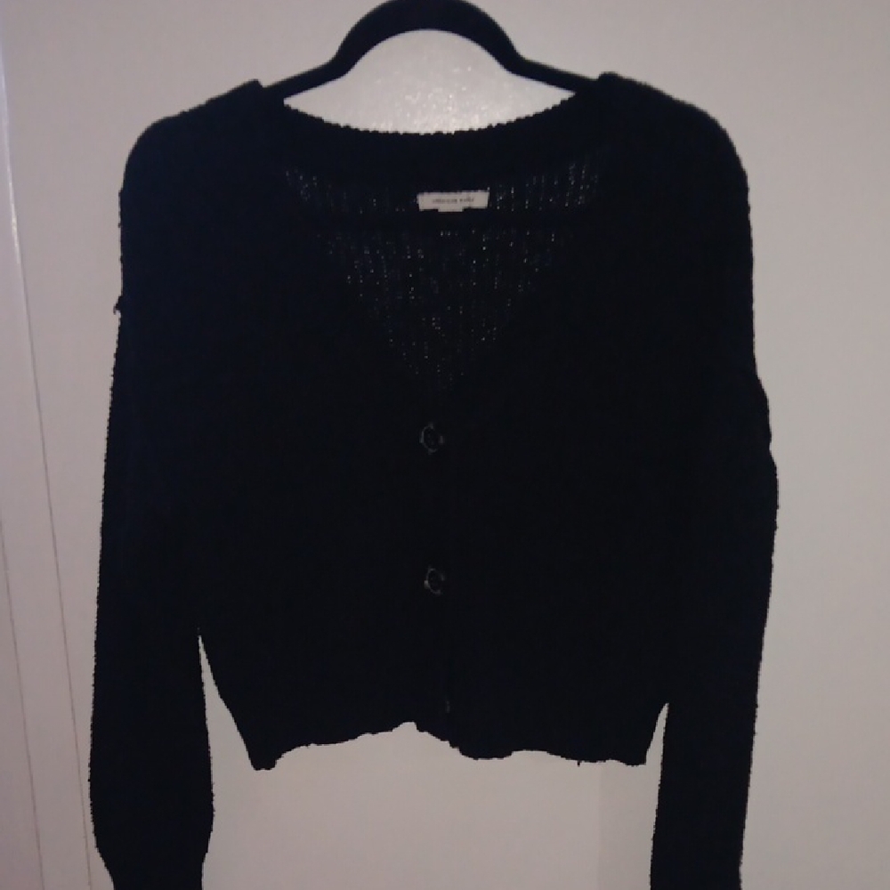 American Eagle Outfitters Black Cardigan
